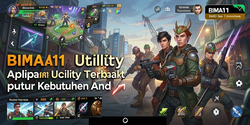 Tampilan utama BIMA11 dengan berbagai fitur Utility yang lengkap.