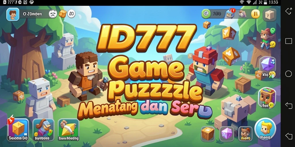 Screenshot gameplay ID777 menampilkan teka-teki menantang dan interaktif.