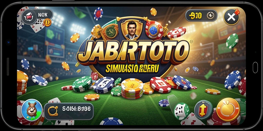 Tampilan gameplay seru dari JABARTOTO menunjukkan pengalaman simulasi taruhan.