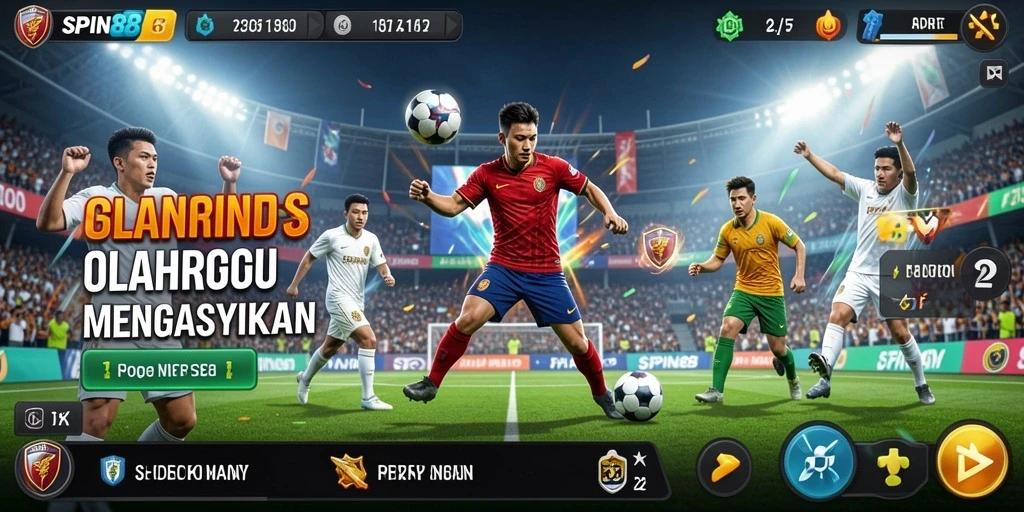 Screenshot utama SPIN88 menampilkan gameplay seru dan kompetitif.