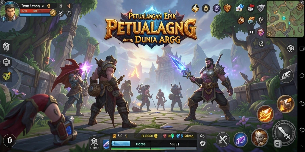 Tampilan gameplay epik dalam T6 yang mendebarkan dan penuh aksi.