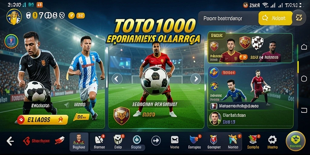 TOTO1000 menampilkan antarmuka taruhan yang menarik dan informatif.