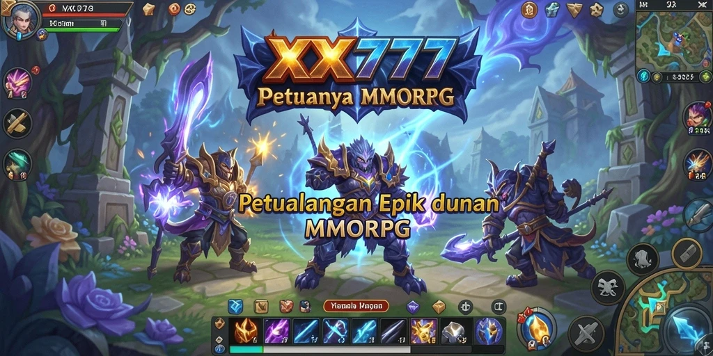 Screenshot gameplay XXX777 yang menunjukkan aksi pertempuran seru.